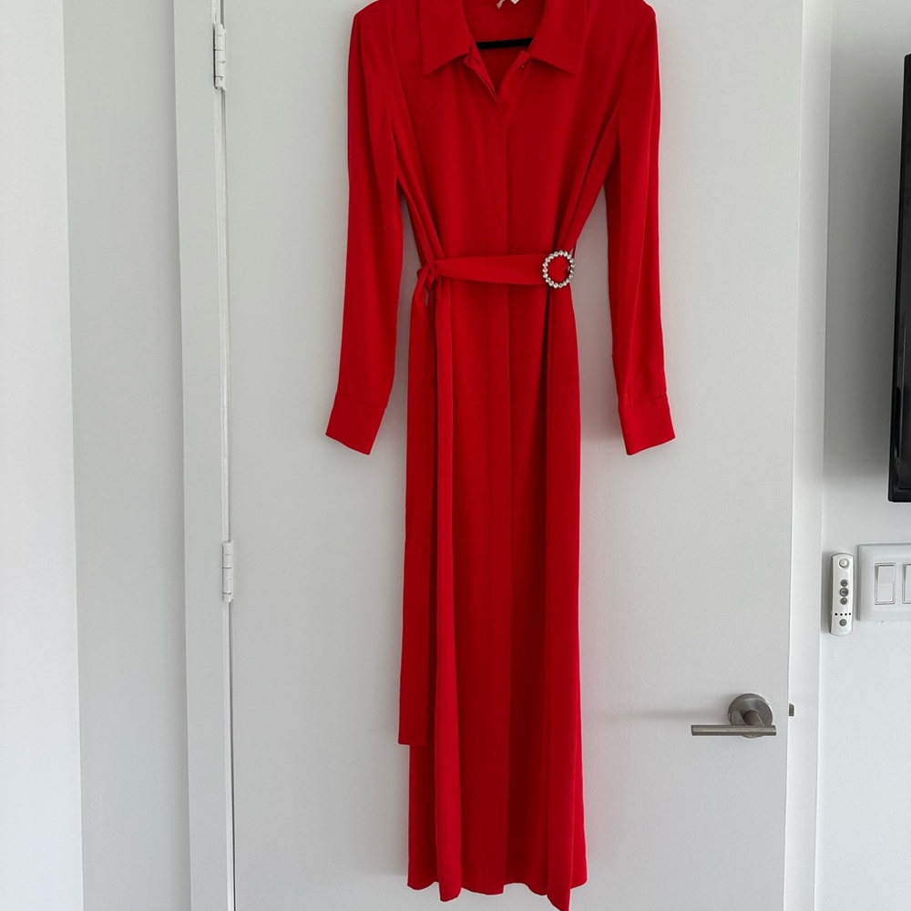 Le material dress